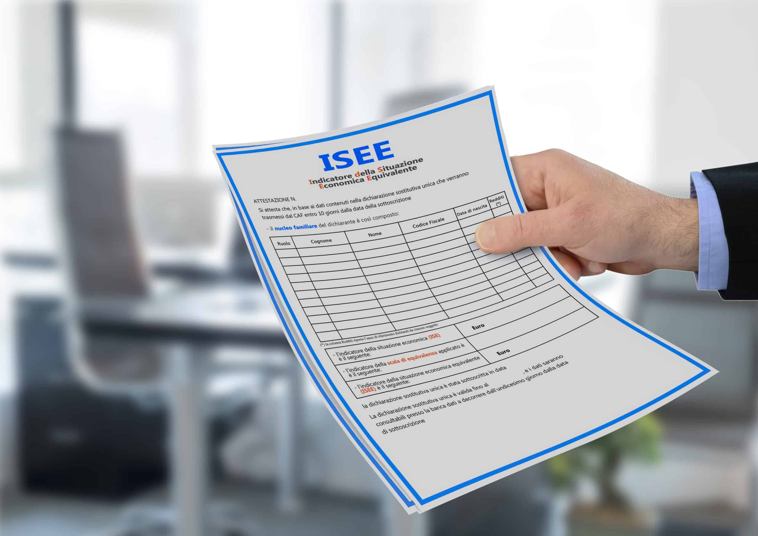 bonus per ISEE inferiore a 30.000 euro